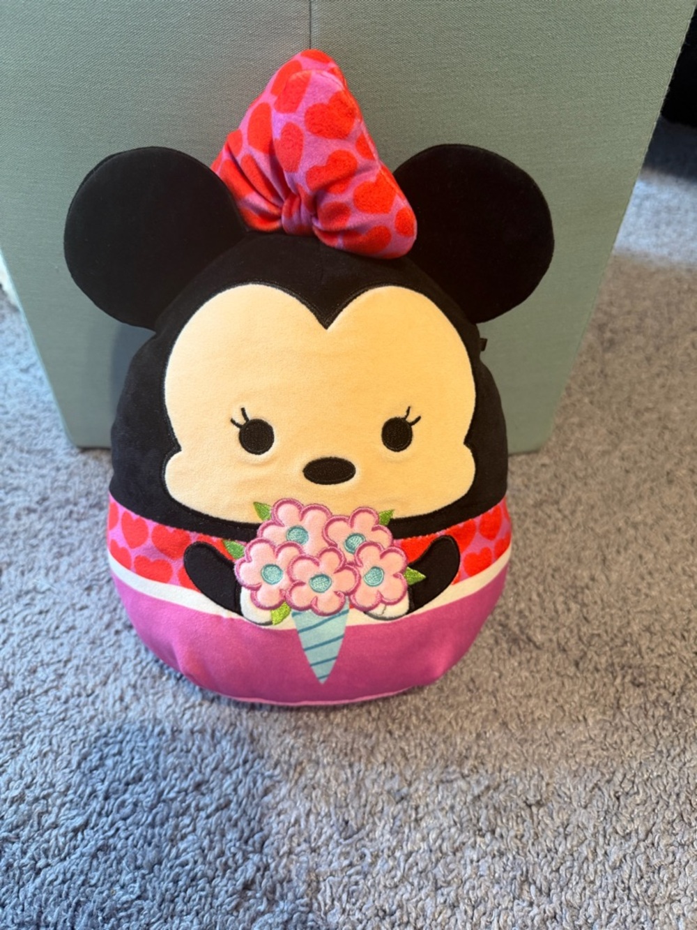 Squishmallows Minnie Mouse- Heart Pattern Plush